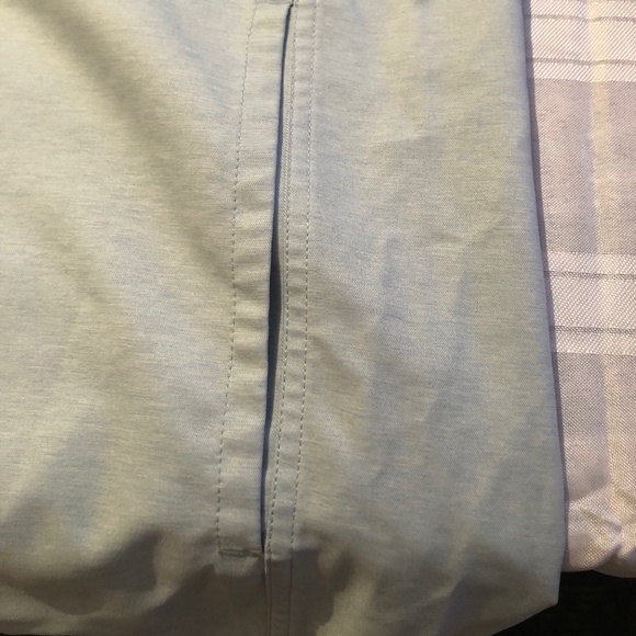 GREG NORMAN MENS LARGE JACKET LIGHT BLUE POCKETS - Picture 4 of 12